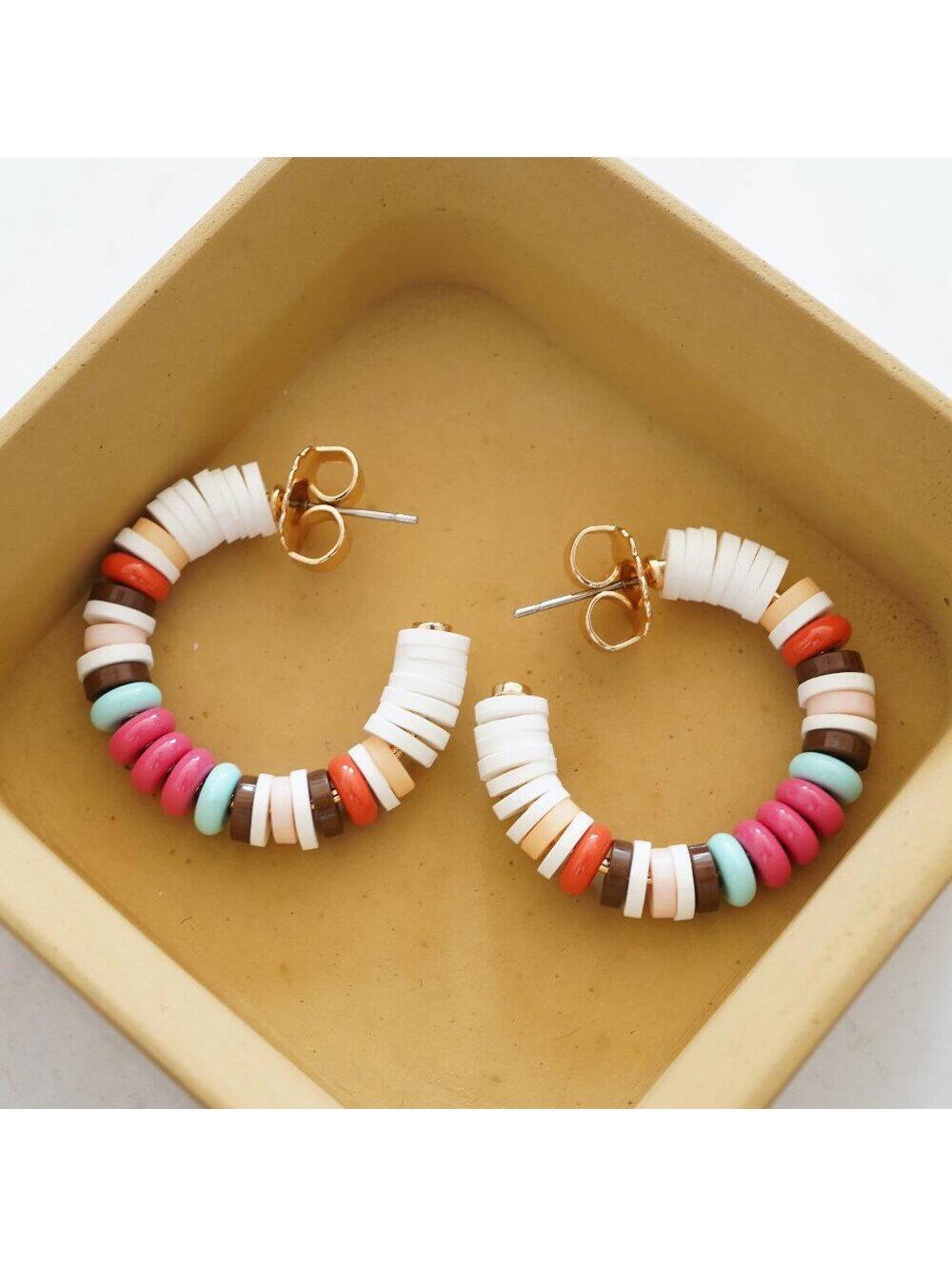 Roxanne Assoulin Natural High Hoop Earrings